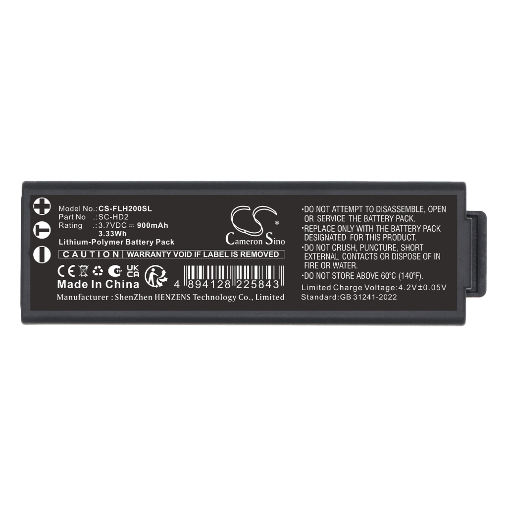 Batteria compatibile con Firefighter CS-FLH200SL