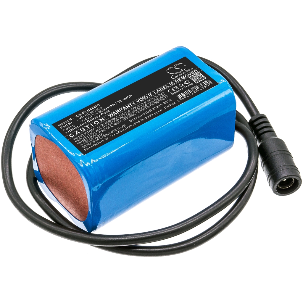 Batterie Batteria del sistema di illuminazione CS-FLH660FT