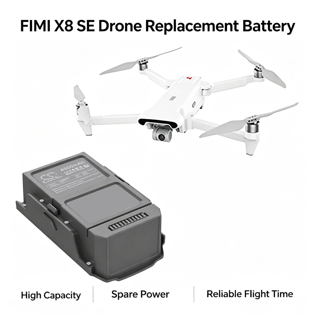 Battery compatible with Fimi CS-FMX800RX
