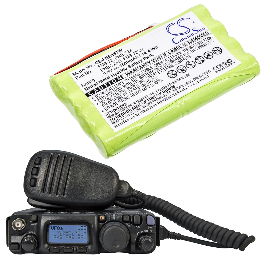 Batteria radio bidirezionale YAESU CS-FNB85TW