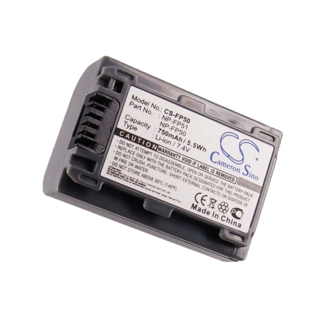 Batteria della fotocamera Sony DCR-DVD703
