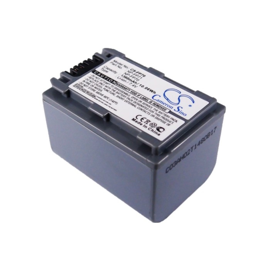 Batterie Sostituisce NP-FP71