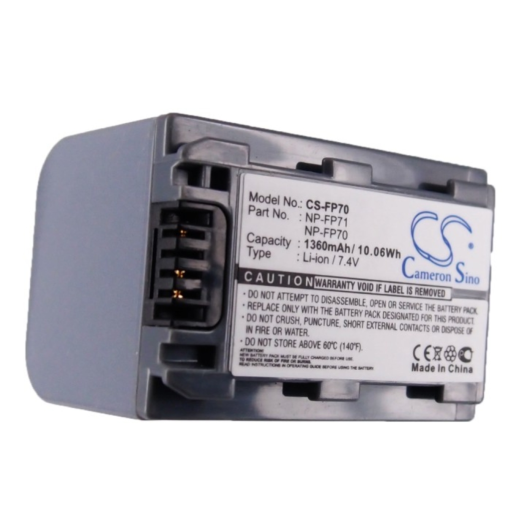 Batterie Sostituisce NP-FP71