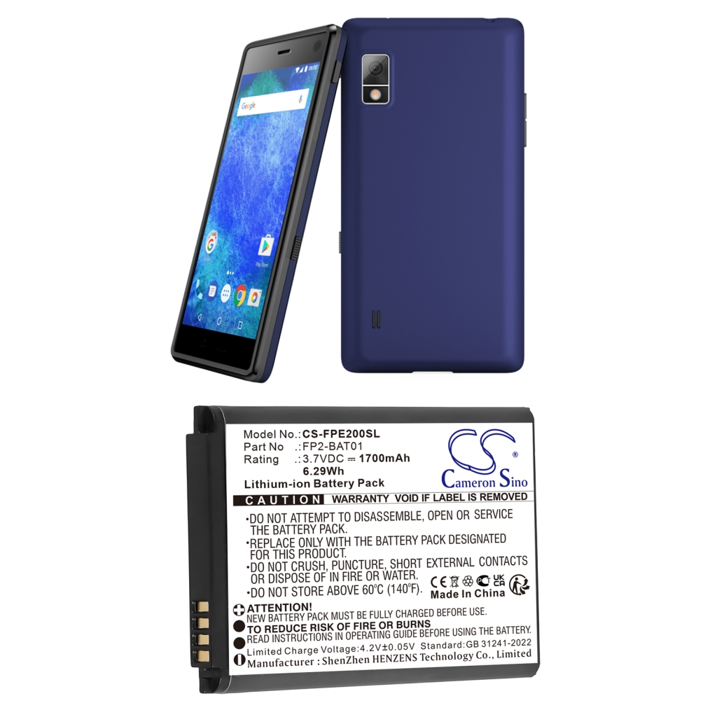 Batterie Sostituisce FP2-BAT01