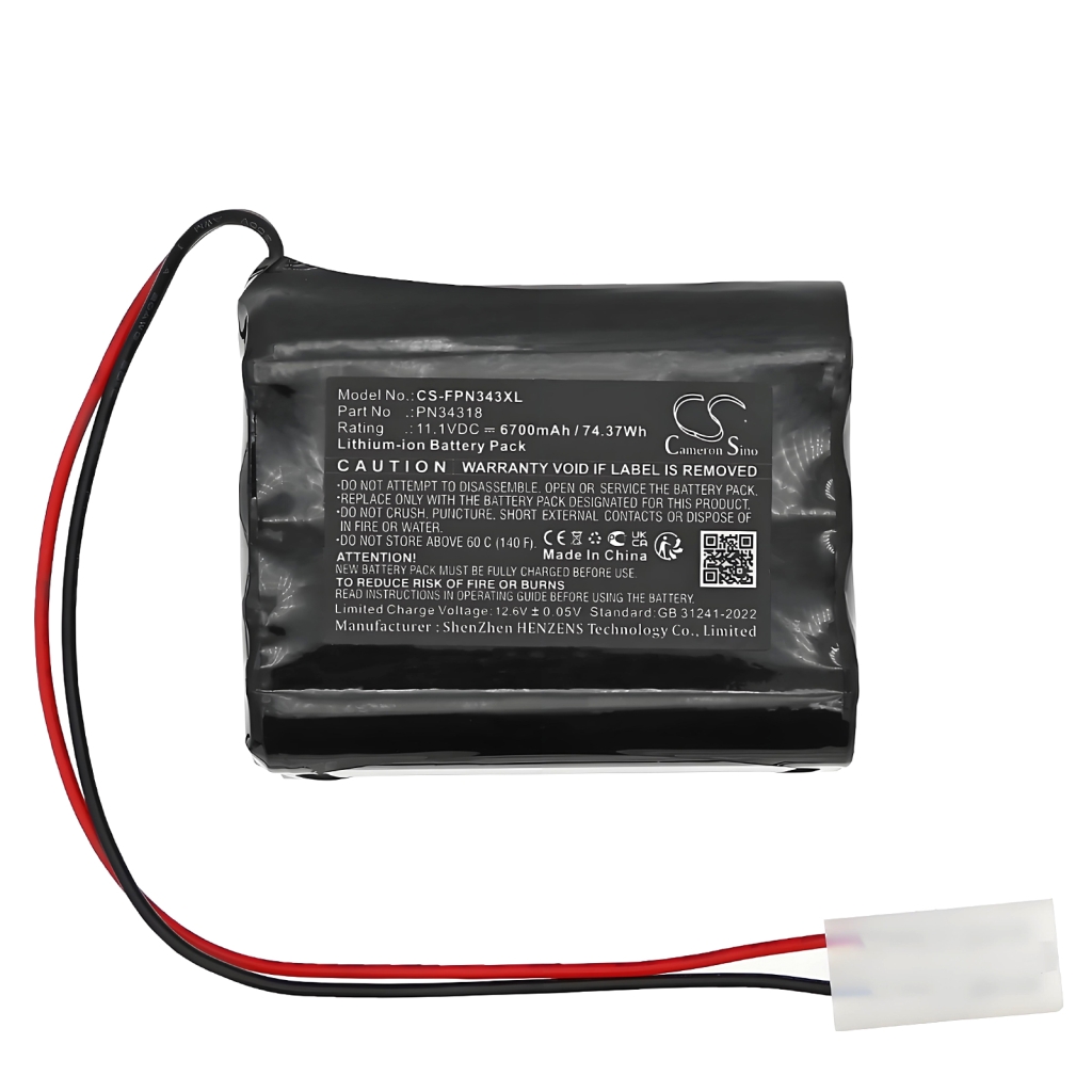 Batteries for sports equipment Foxpro cs24b