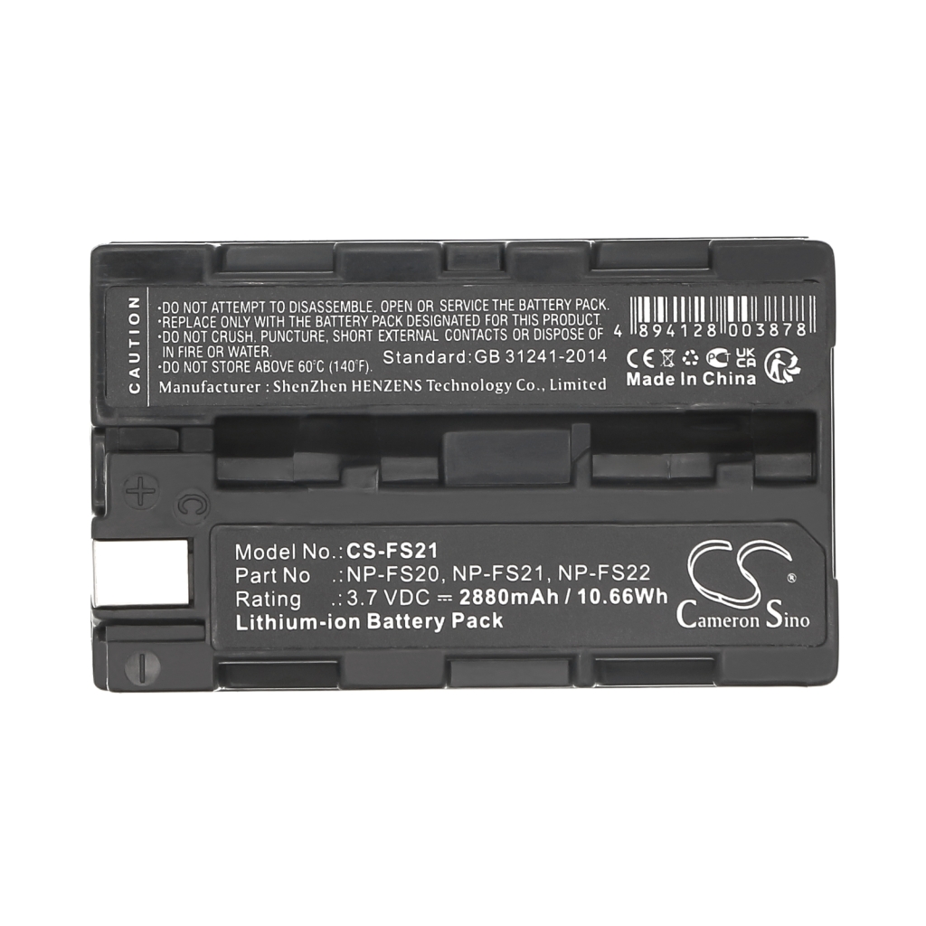 Batterie Sostituisce NP-FS21