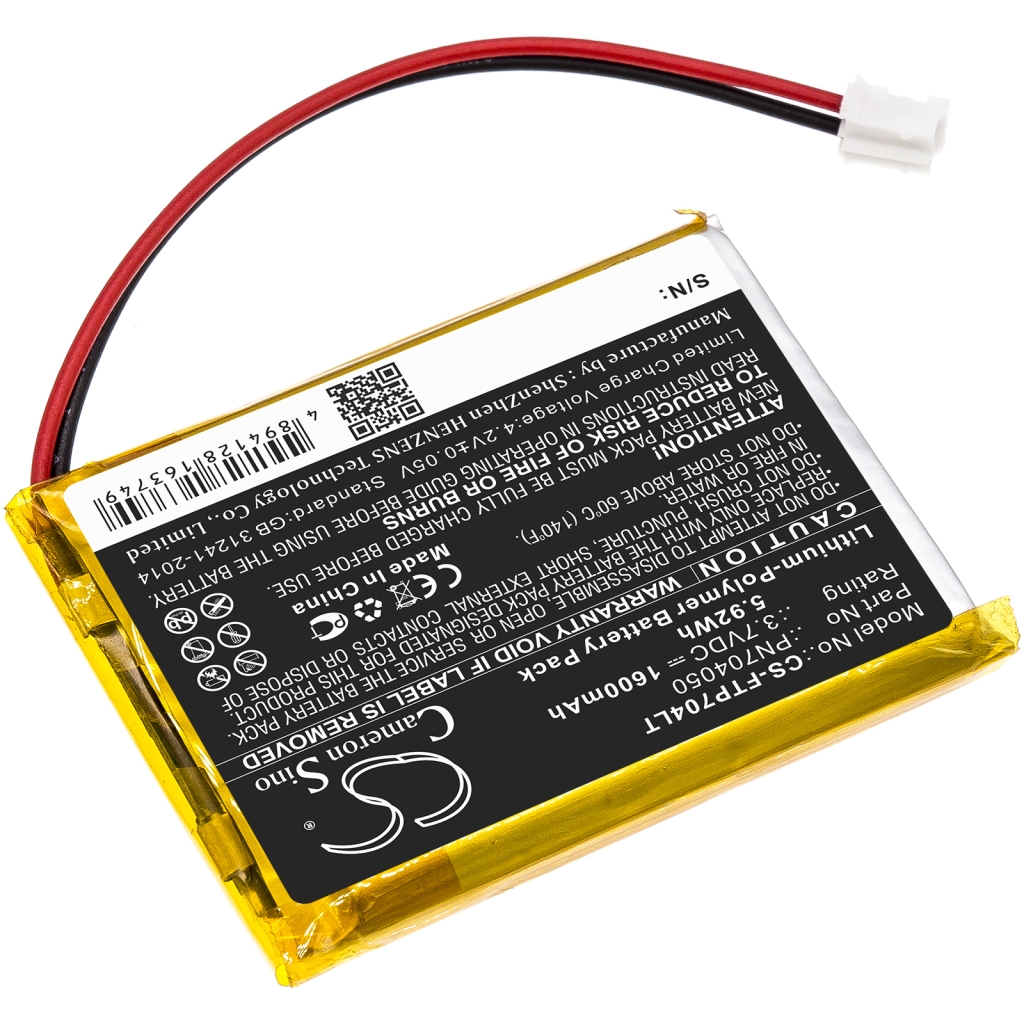 Sostituzione della batteria compatibile per Fatboy PN704050