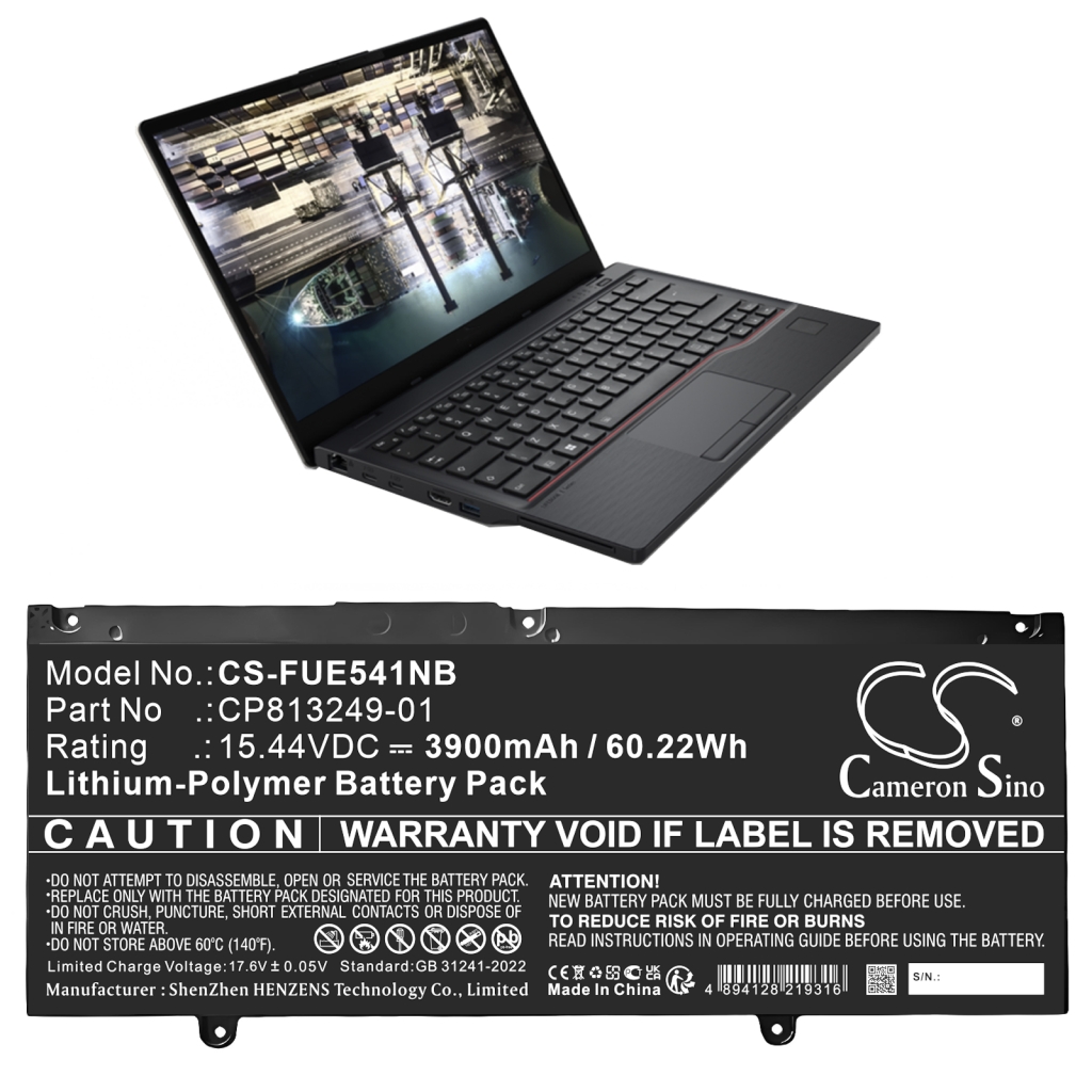 Batteria notebook Fujitsu CS-FUE541NB