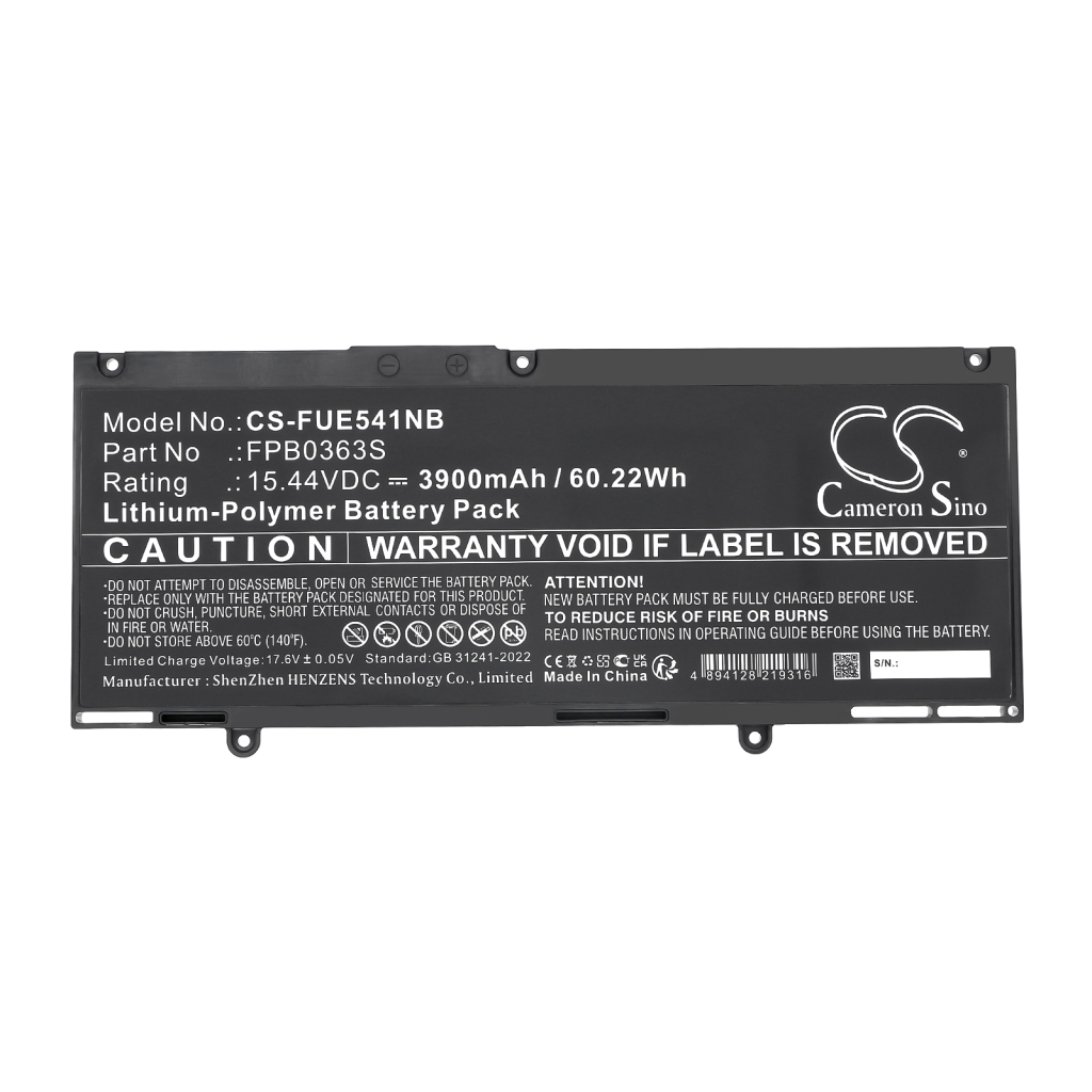 Battery Replaces FPB0363S