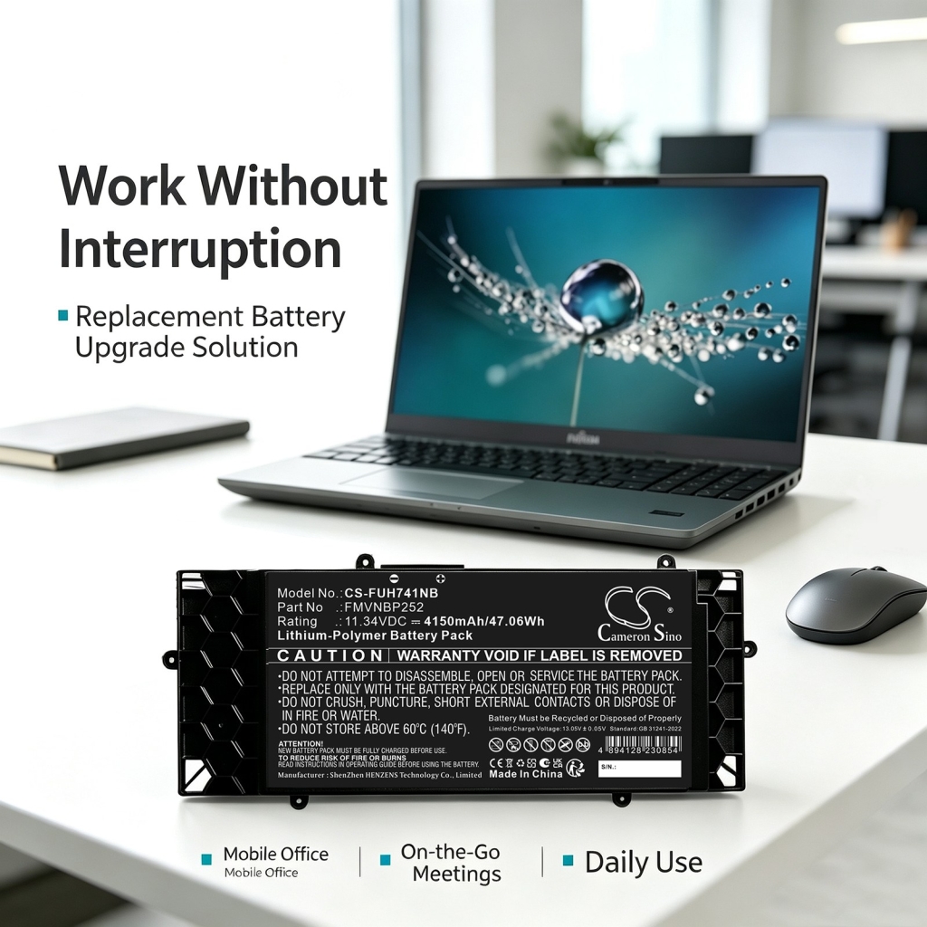Batteria compatibile con Fujitsu CS-FUH741NB
