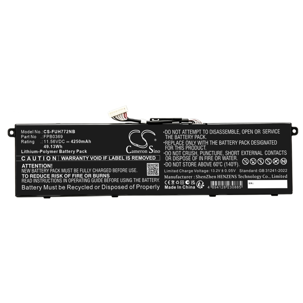 Batteria compatibile con Fujitsu CS-FUH772NB