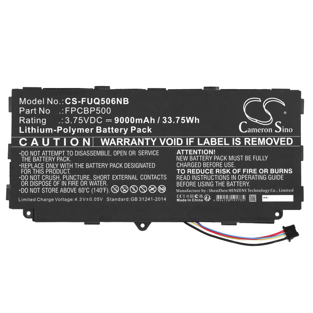 Batterie Sostituisce FPB0327