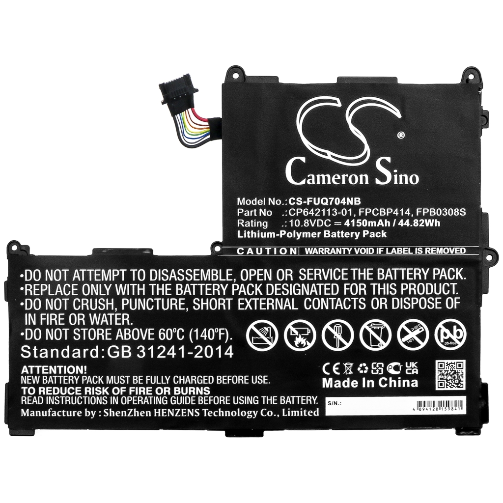 Batterie Sostituisce FPCBP414