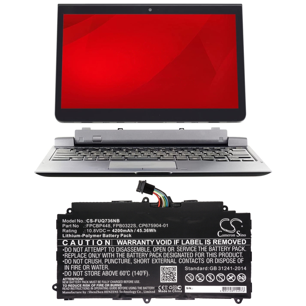 Batterie Sostituisce FPB0322S