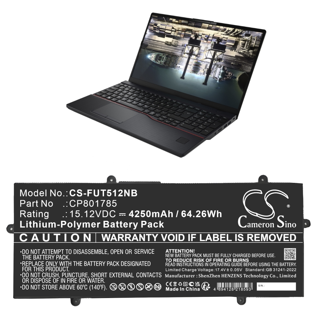 Batterie Sostituisce FMVNBP253