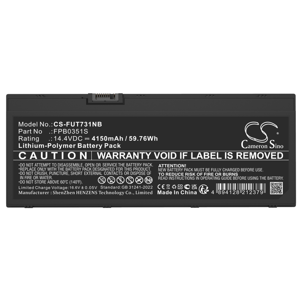 Batteria notebook Fujitsu CS-FUT731NB