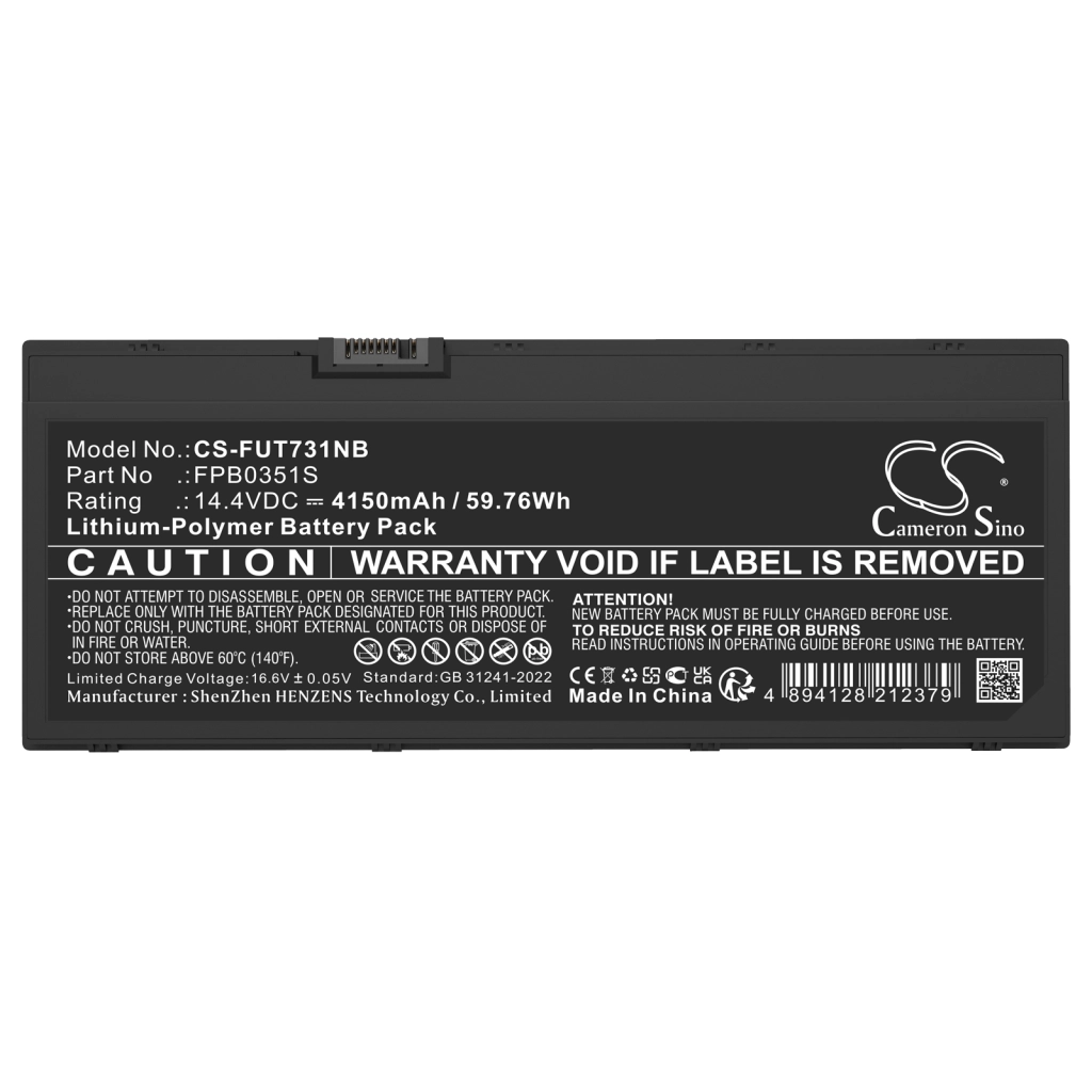 Batterie Sostituisce FMVNBP251