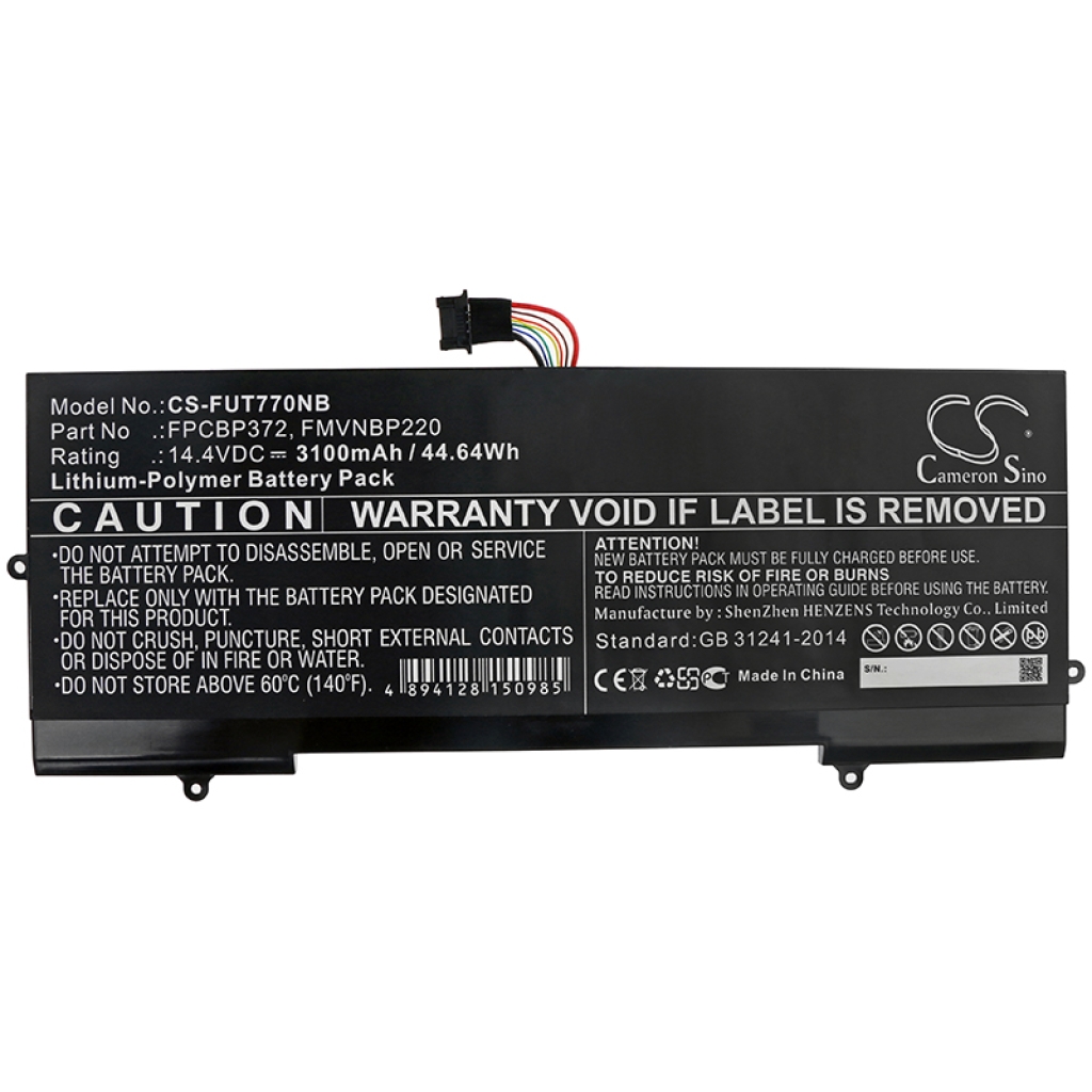 Sostituzione della batteria compatibile per FUJITSU FMVNBP220,FPCBP372