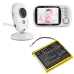 BabyPhone Battery Lionelo CS-FVB603MB