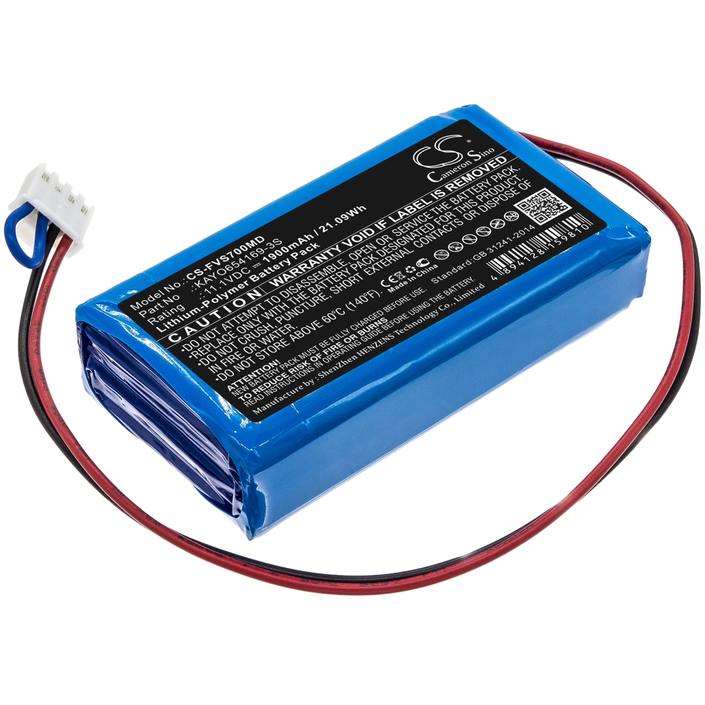 Sostituzione della batteria compatibile per Fresenius KAYO654169-3S