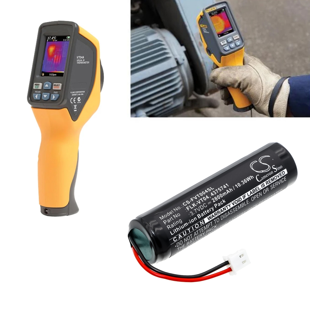 Batteria industriale Fluke VT04