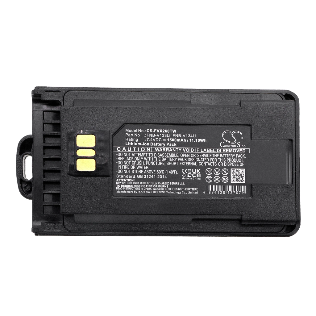 Batteria radio bidirezionale Motorola CS-FVX260TW