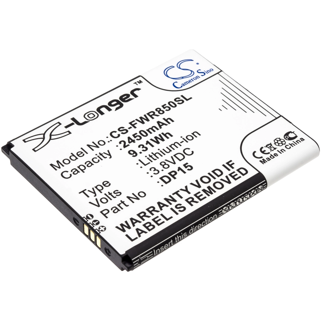 Compatible battery replacement for Franklin Wireless DP15