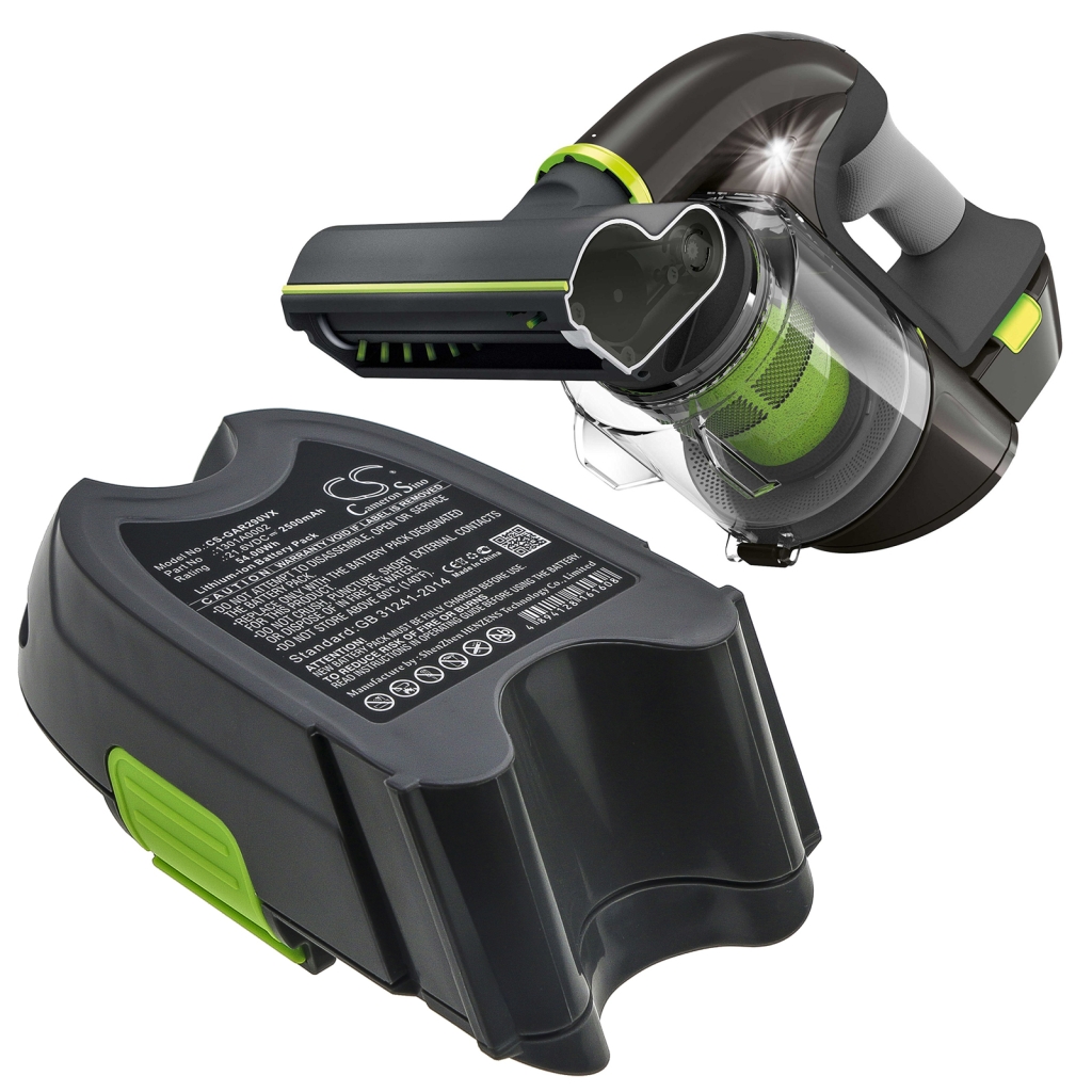 Sostituzione della batteria compatibile per Gtech 1301A0002