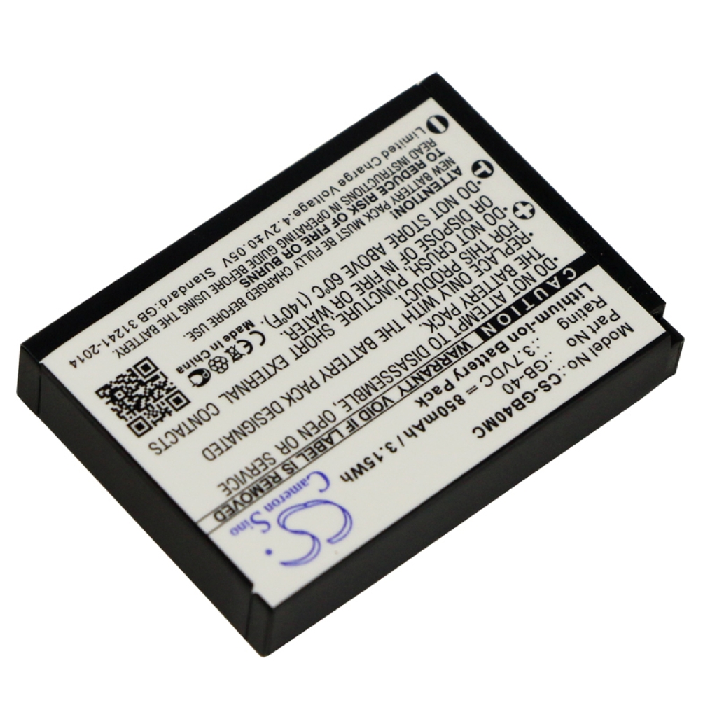 Batteria compatibile con GE General Imaging CS-GB40MC