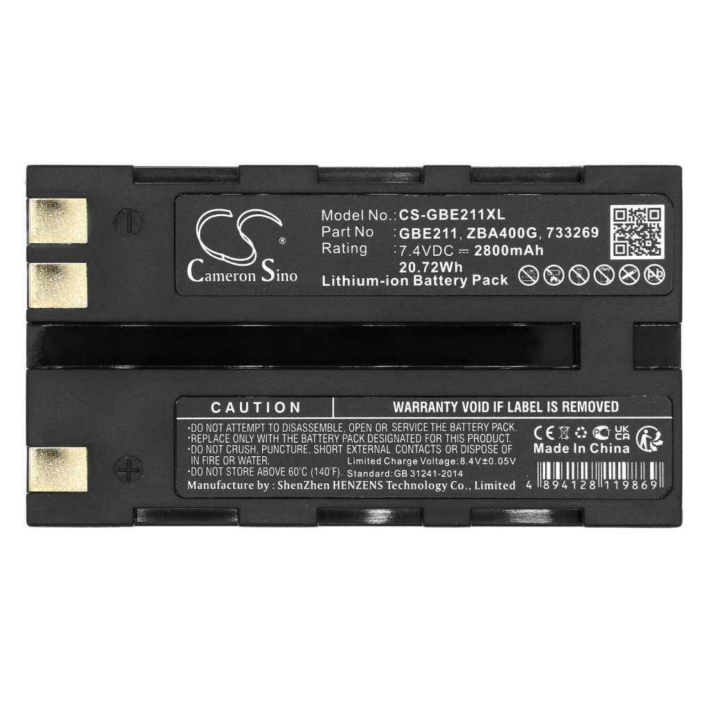 Batterie Sostituisce ZBA400