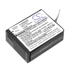 Sostituzione della batteria compatibile per GoPro 1ICP7/26/33-2,601-00724-00A,AHDBT-201,AHDBT-301,AHDBT-302...