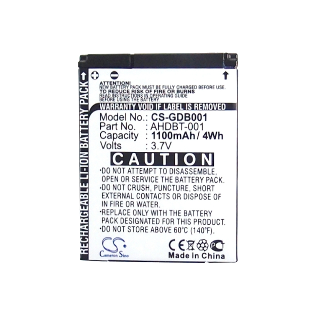Batterie Sostituisce AHDBT-001