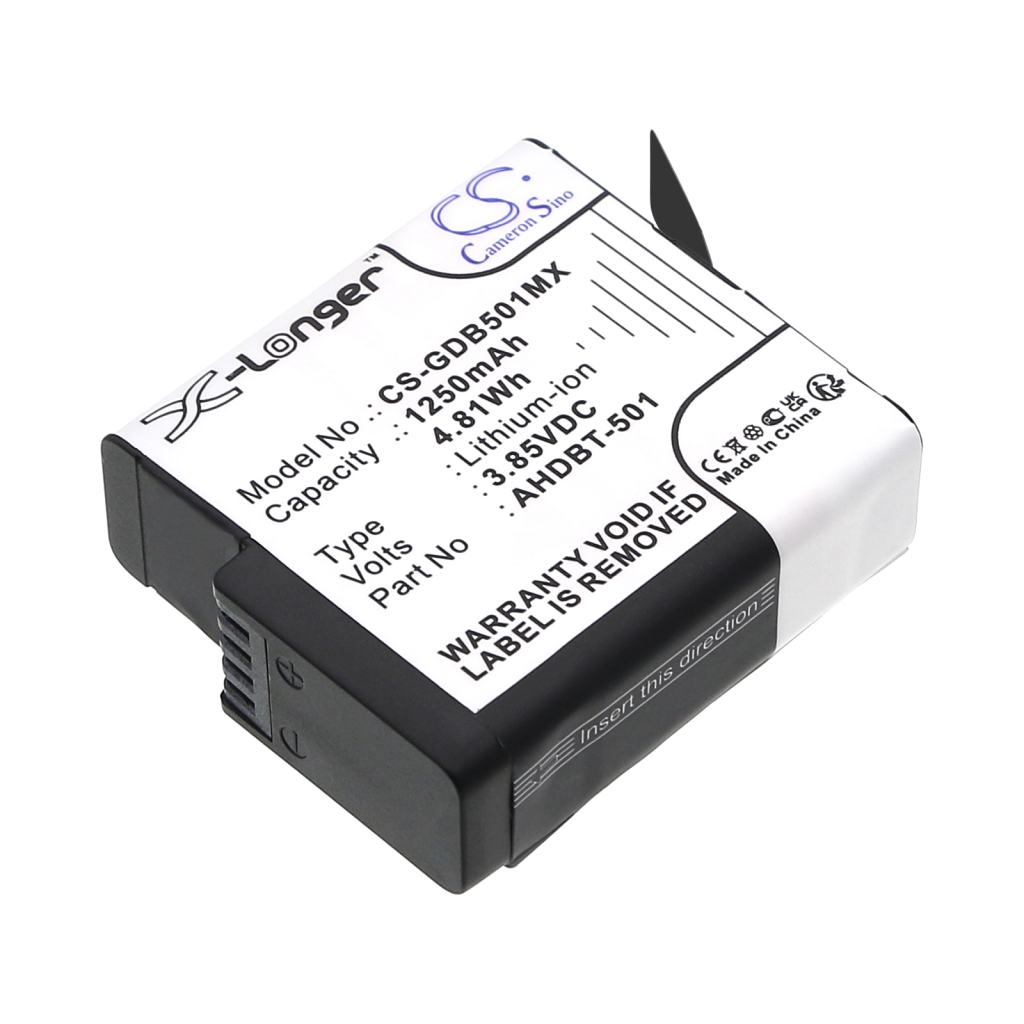 Batteria della fotocamera GoPro CS-GDB501MX