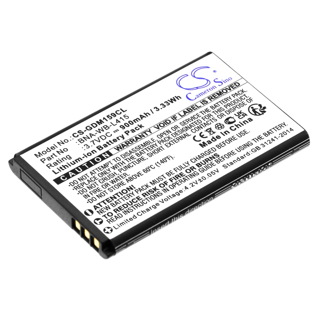 Batterie Batteria Telefono Cordless CS-GDM159CL