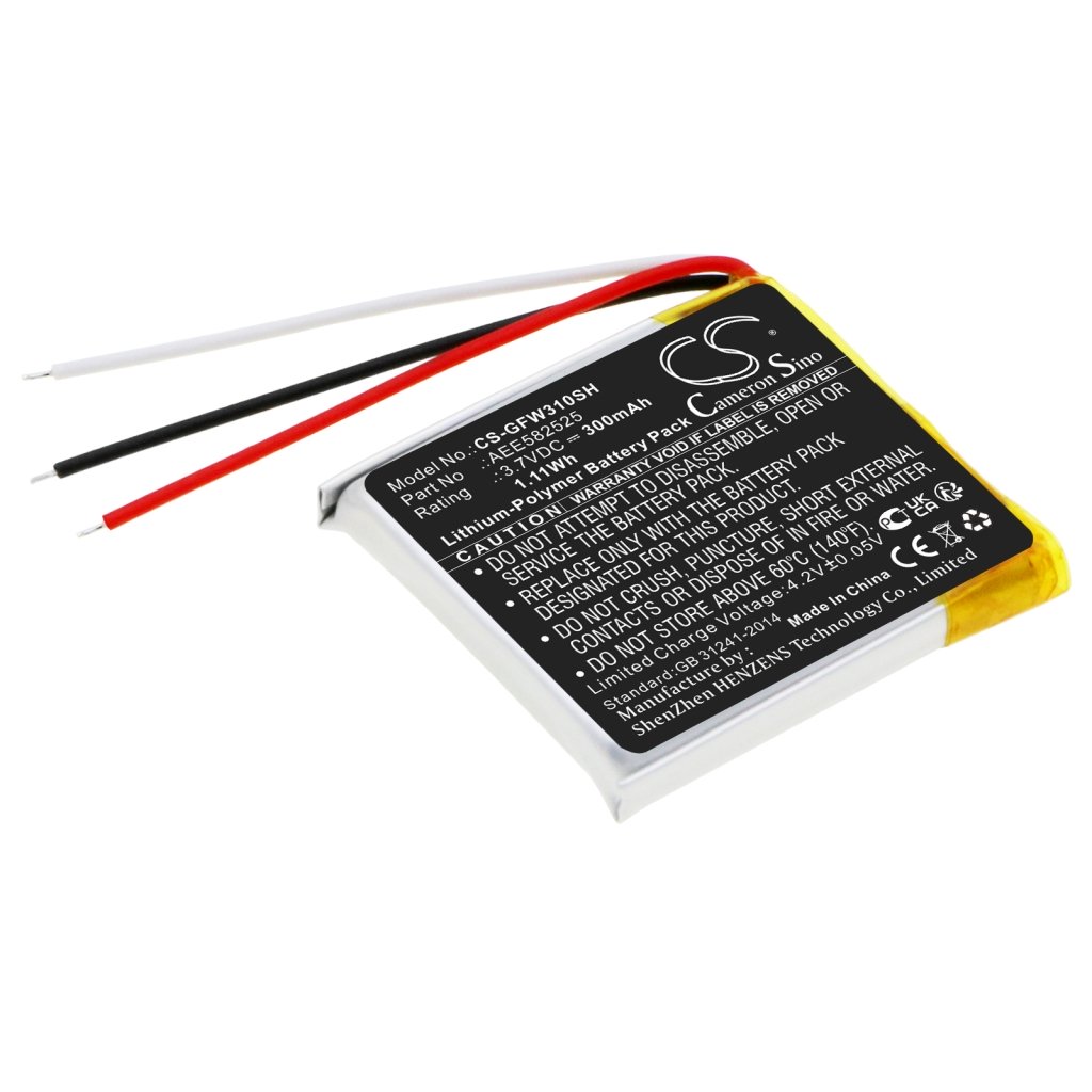 Batterie Batteria dello Smartwatch CS-GFW310SH