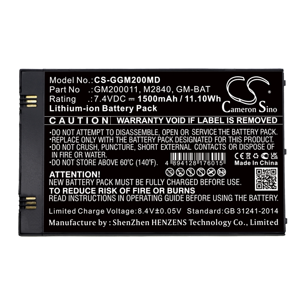 Batteria medica GE Echographe Vscan (CS-GGM200MD)
