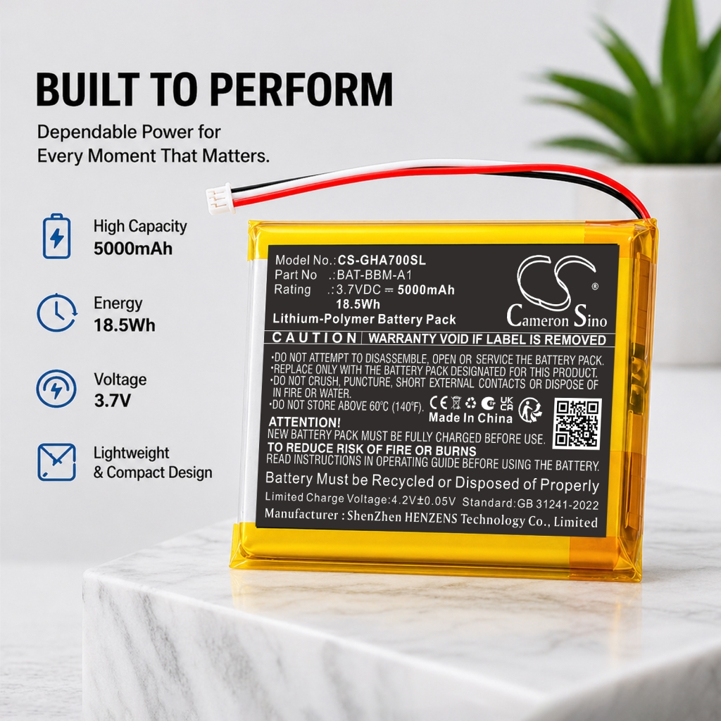 Batteria compatibile con Ghb CS-GHA700SL