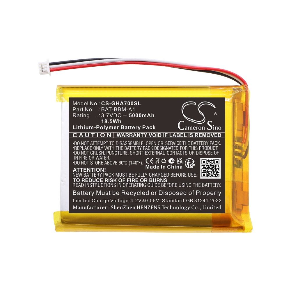 Batteria compatibile con Ghb CS-GHA700SL