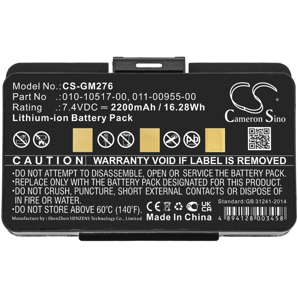 Batteria GPS, navigatore Garmin CS-GM276