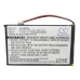 Batteria GPS, navigatore Garmin CS-GM3SL