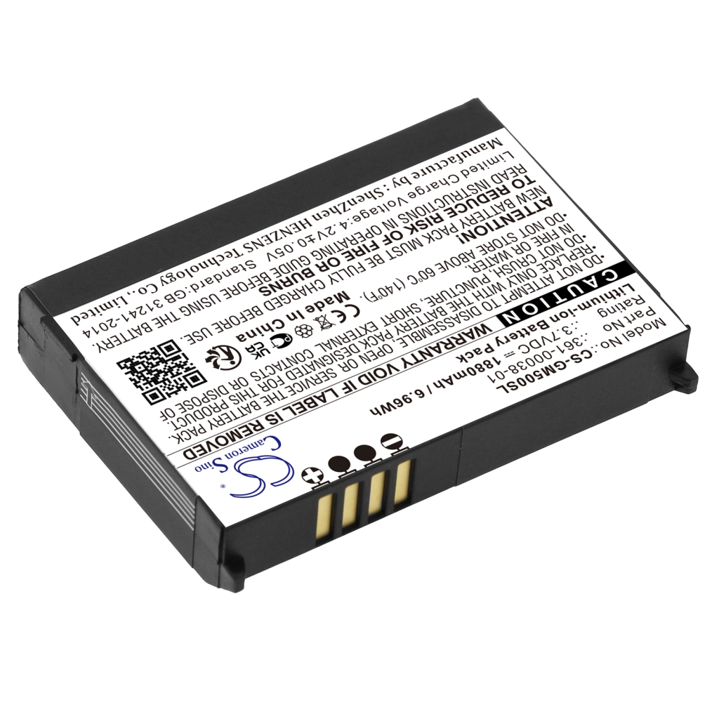 Batteria GPS, navigatore Garmin Nuvi 550 (CS-GM500SL)