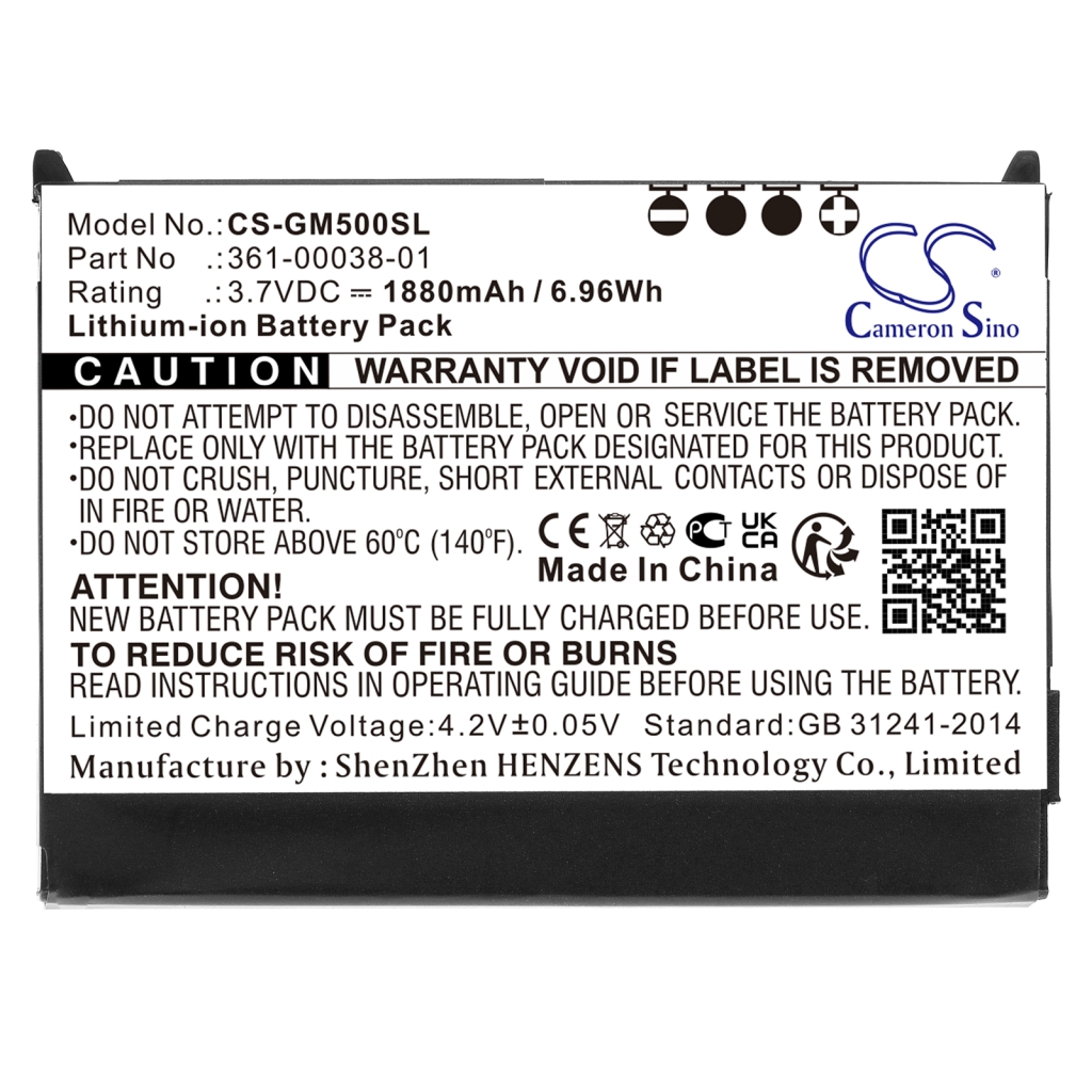 Batteria GPS, navigatore Garmin CS-GM500SL