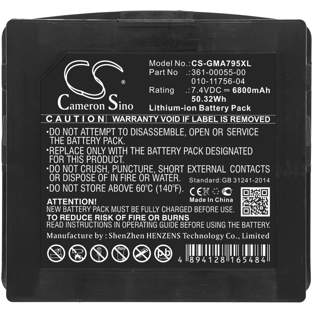 Batteria GPS, navigatore Garmin CS-GMA795XL