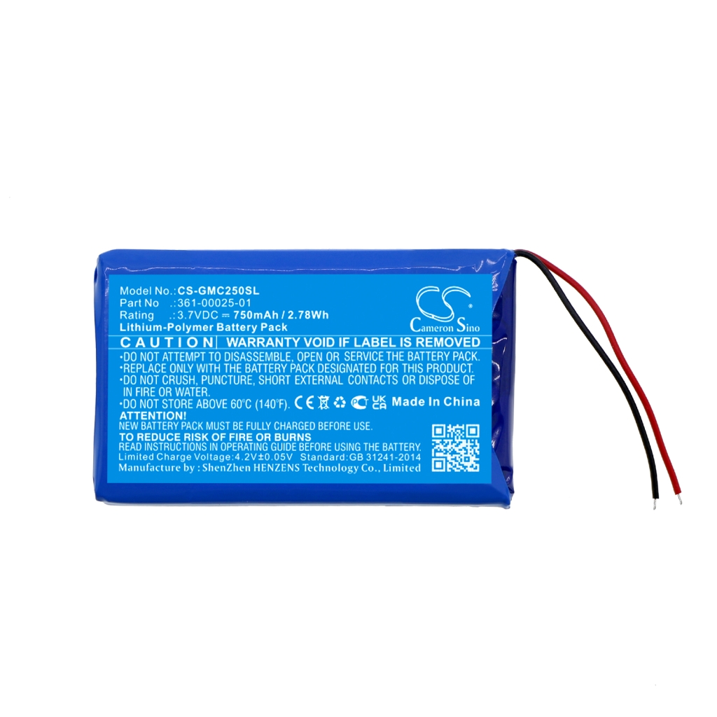 Batteria per telecamera di sicurezza domestica Garmin CS-GMC250SL