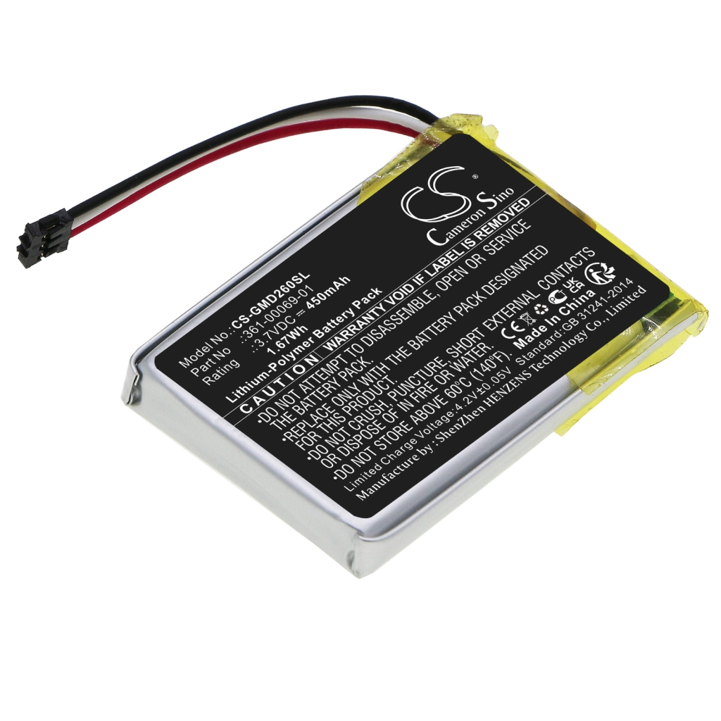 Batteria del collare del cane Garmin Delta Upland XC Receiver (CS-GMD260SL)