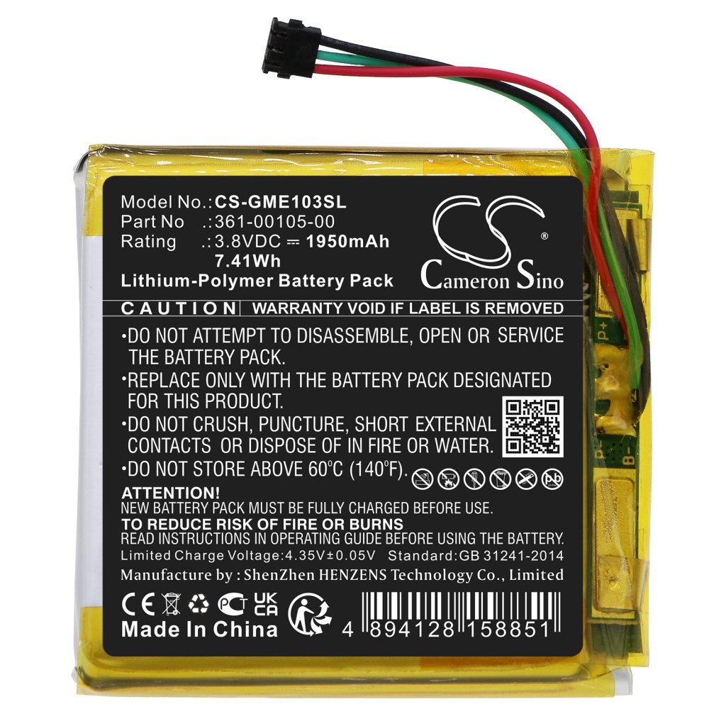 Batterie Sostituisce 361-00105-00