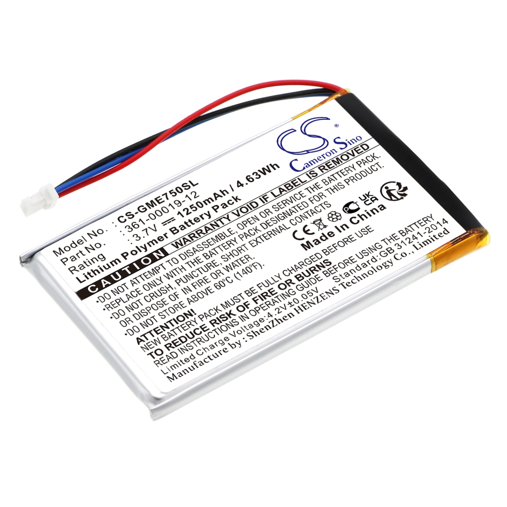 Batterie Batteria GPS, navigatore CS-GME750SL