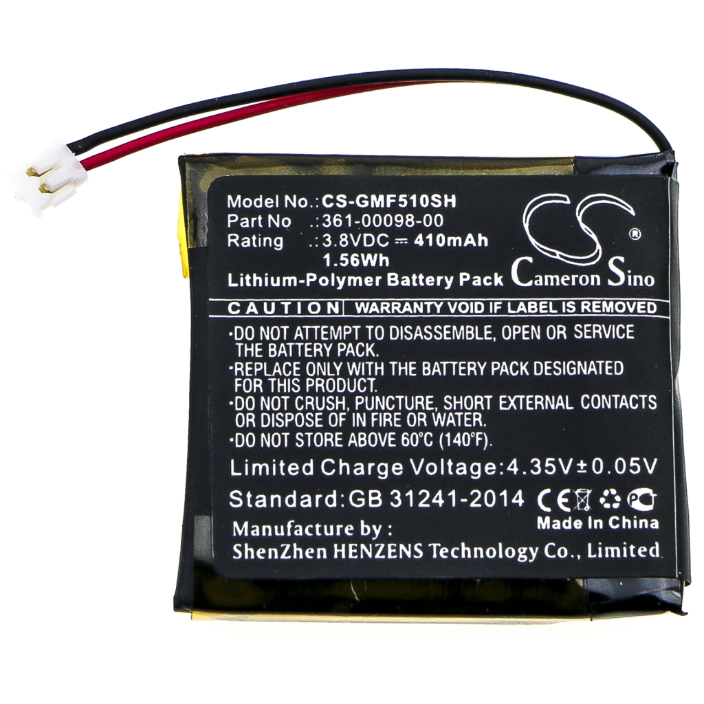 Sostituzione della batteria compatibile per Garmin 361-00098-00
