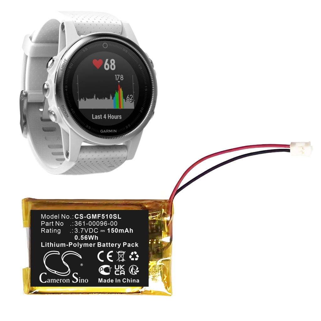 Sostituzione della batteria compatibile per Garmin 361-00096-00