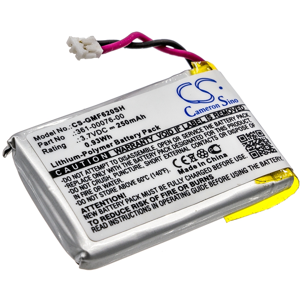 Batterie Batteria dello Smartwatch CS-GMF620SH
